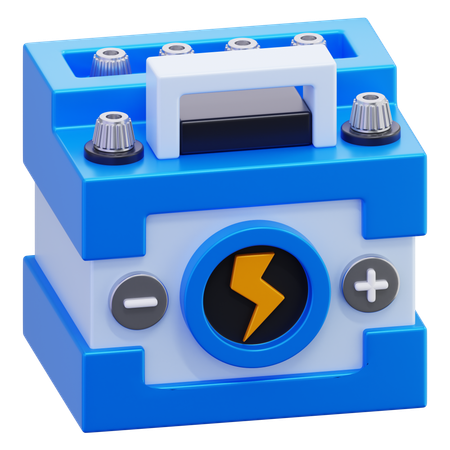Autoakkumulator  3D Icon