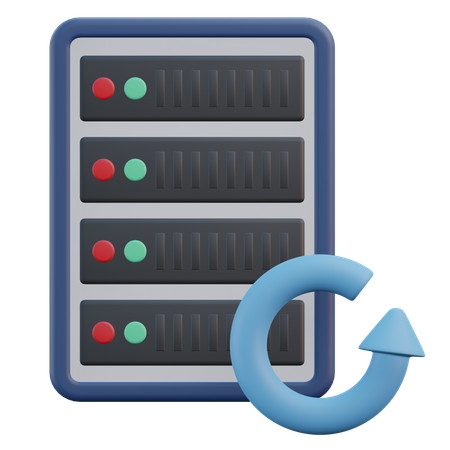 Auto Backup  3D Icon