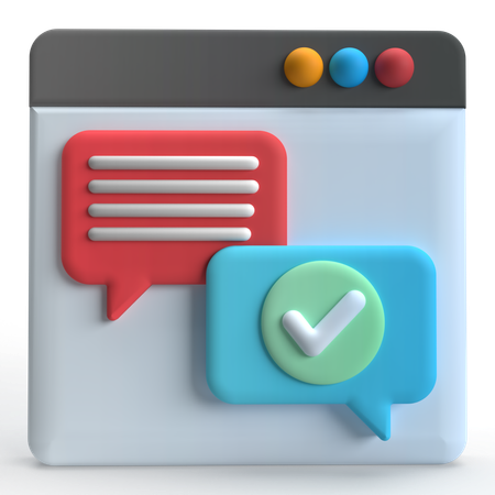 Auto-Chat  3D Icon