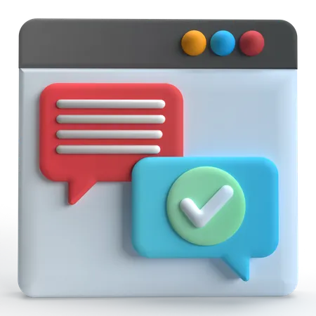 Auto-Chat  3D Icon