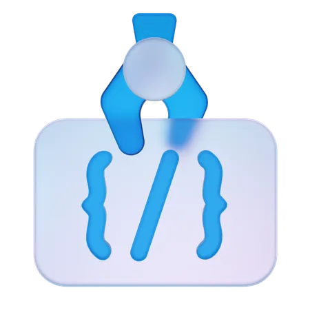 Auto Code Icematte  3D Icon