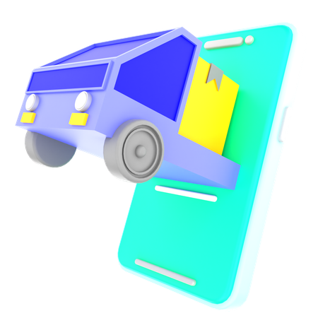 Geh Auto  3D Icon