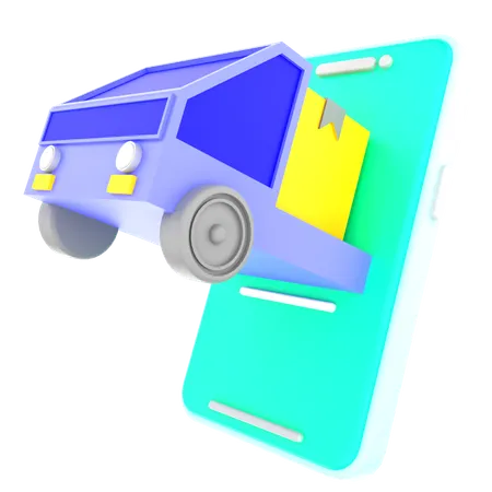 Geh Auto  3D Icon