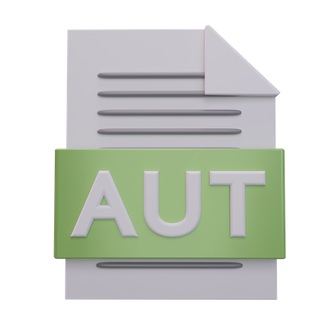 Auto File  3D Icon