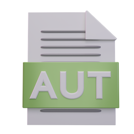 Auto File 3D Icon
