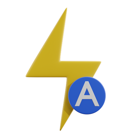 Auto Flash  3D Icon