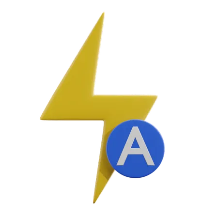 Auto Flash  3D Icon