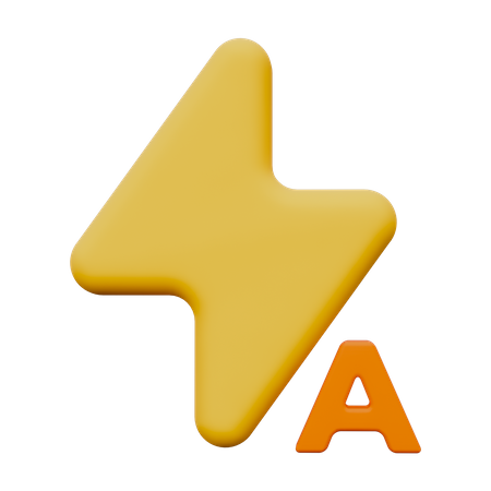 Auto Flash  3D Icon