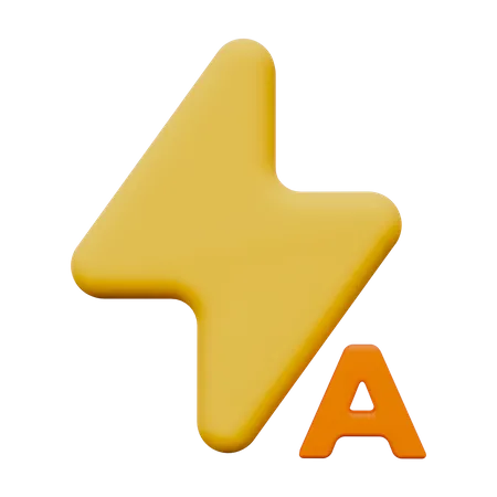 Auto Flash  3D Icon