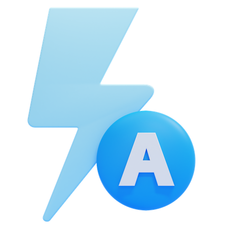 Auto Flash  3D Icon