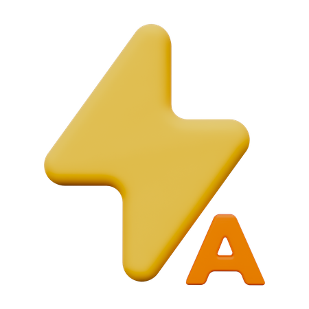 Auto Flash  3D Icon