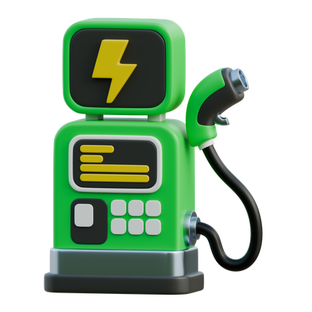 Autoladestation  3D Icon