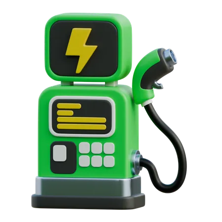 Autoladestation  3D Icon