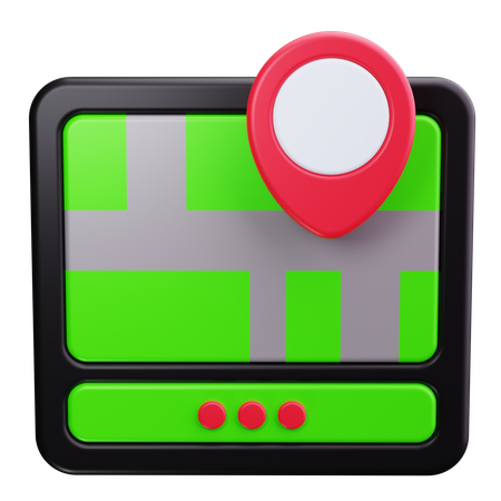 Autonavigation  3D Icon