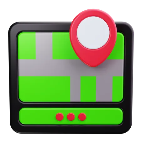 Autonavigation  3D Icon