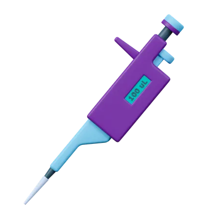 Auto Pipette  3D Icon