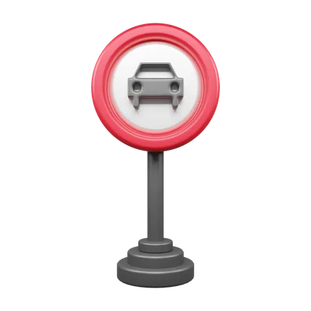 Auto straße  3D Icon