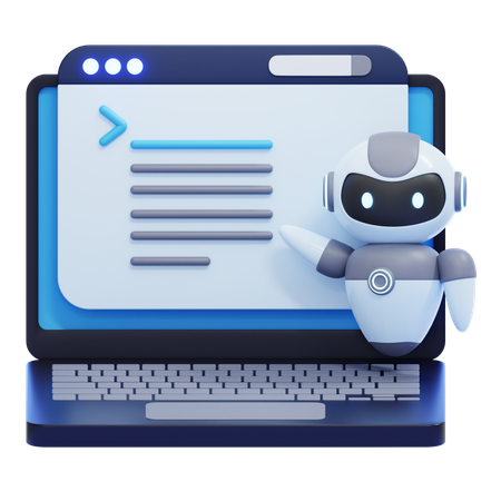 IA autopromocional  3D Icon