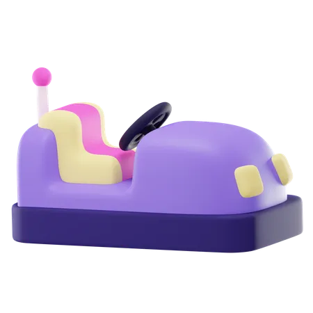 Auto tamponneuse  3D Icon