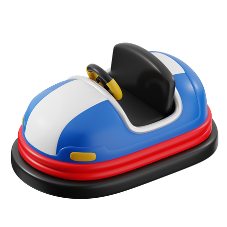 Auto tamponneuse  3D Icon
