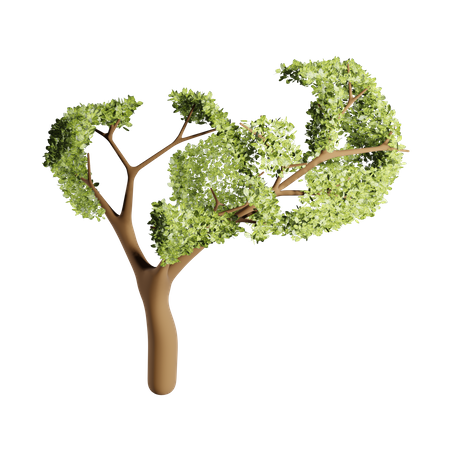 Sogar ein Baum  3D Icon