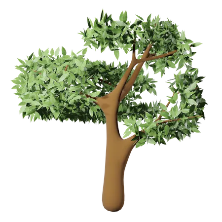 Sogar ein Baum  3D Icon