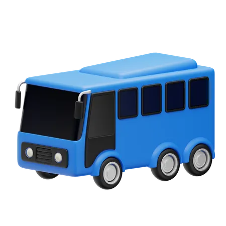 Autobús  3D Icon