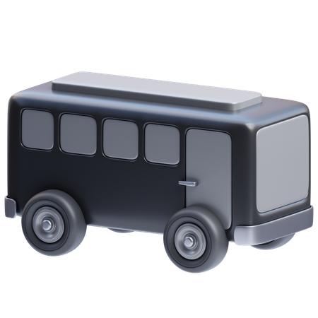 Autobús  3D Icon