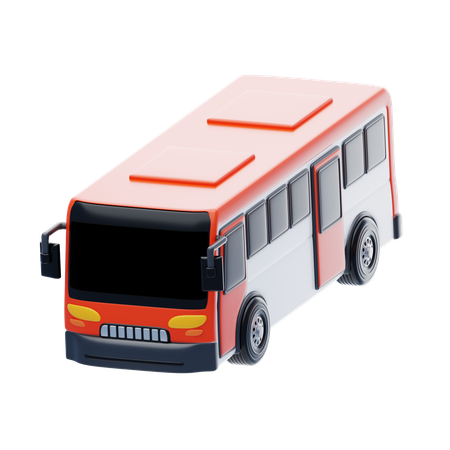 Autobús  3D Icon