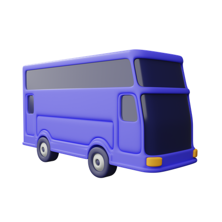 Autobús  3D Icon