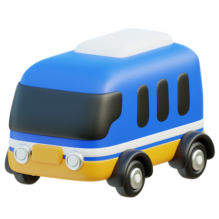 Autobús  3D Icon