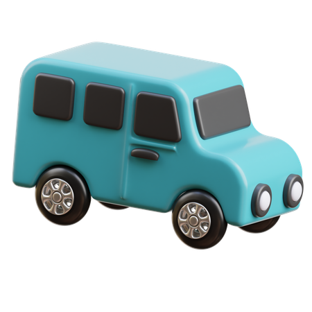 Autobús  3D Icon