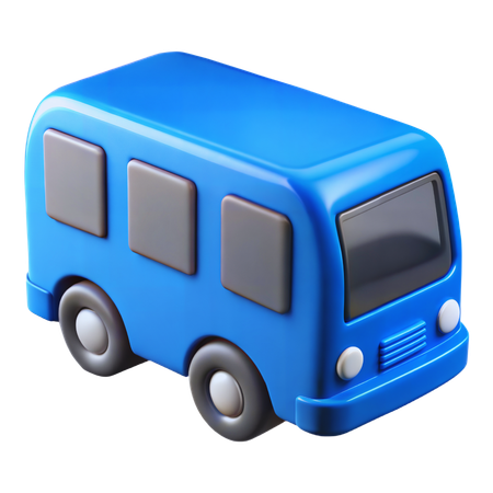 Autobús  3D Icon