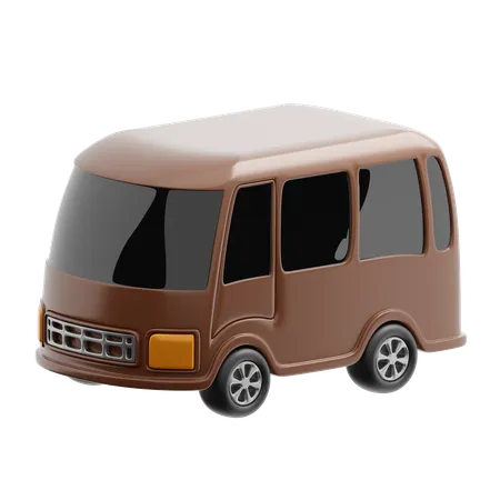 Autobús  3D Icon