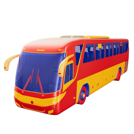 Autobús  3D Icon