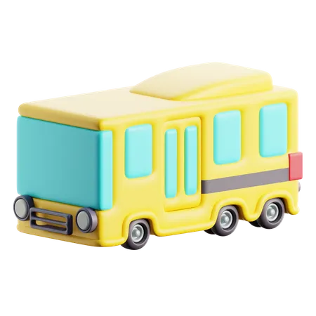 Autobús  3D Icon