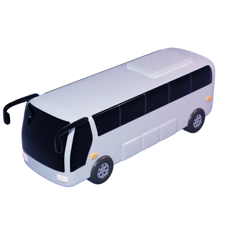 Autobus elettrico  3D Icon