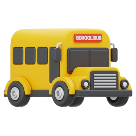 Autobús escolar  3D Icon