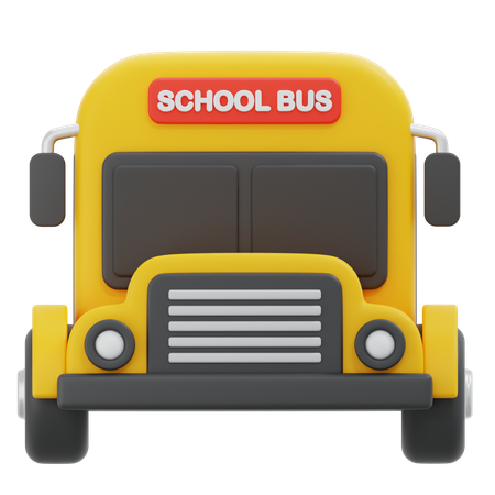 Autobús escolar  3D Icon