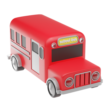 Autobús escolar  3D Icon