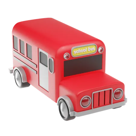 Autobús escolar  3D Icon