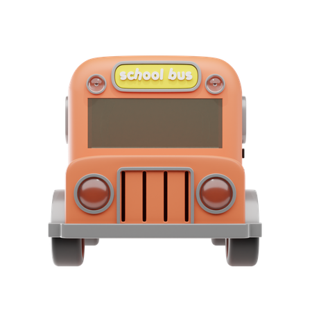 Autobús escolar  3D Icon