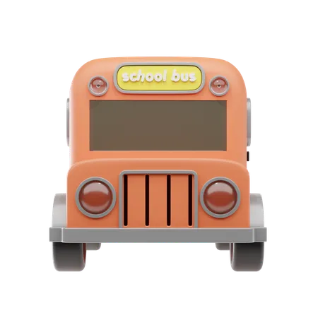 Autobús escolar  3D Icon