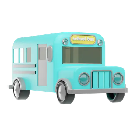 Autobús escolar  3D Icon