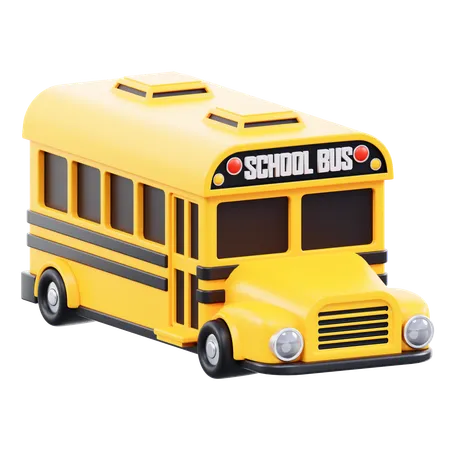 Autobús escolar  3D Icon