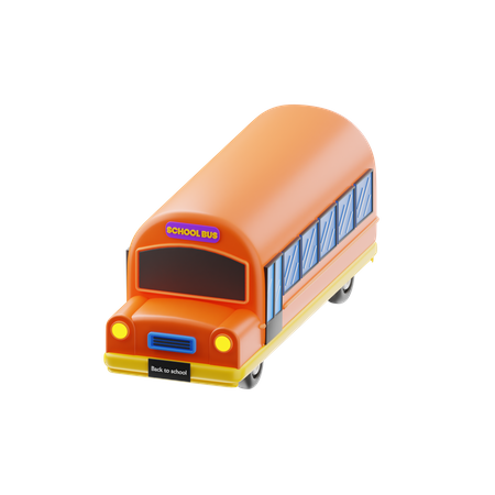 Autobús escolar  3D Icon