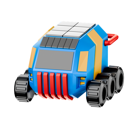 Autobús espacial  3D Icon