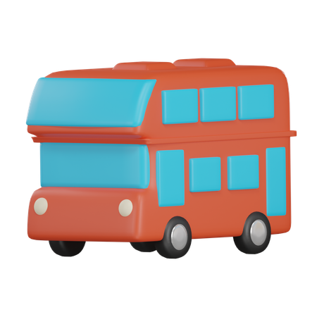 Autobús de londres  3D Icon