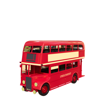 Autobús de londres  3D Icon