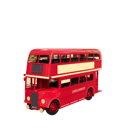 Autobús de londres  3D Icon